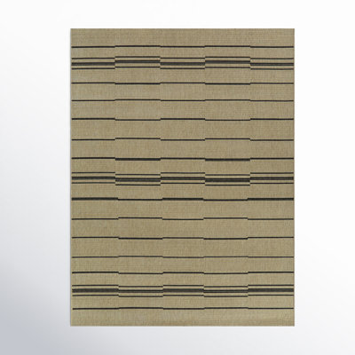 Veda Brown/Black Indoor/Outdoor Rug