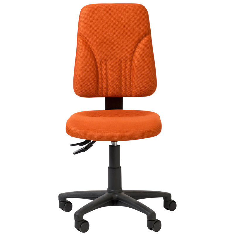 Office Chair, Green, Fixed armrests