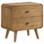 Table de chevet 2 tiroirs Light Ash-2125766176