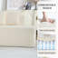 Canapé modulaire à compression avec méridienne confortable, canapé à compression irrégulière en forme de L avec siège profond, canapé-lit modulaire minimaliste pour salon-224146448