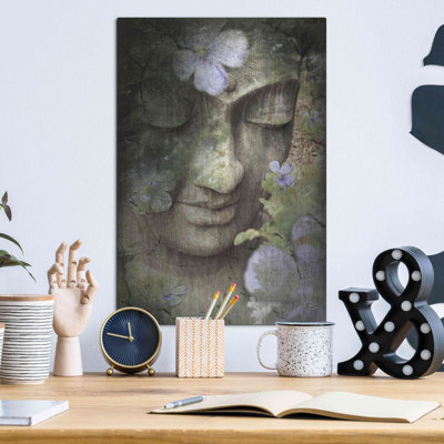 Luxe Metal Art 'Inner Tranquility' By Fusion Idol " Inner Tranquility " by Fusion Idol Arts