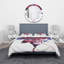 Portrait d'un jeune homme beau mode africain - ensemble de housse de couette moderne - microfibre de polyester-66392058