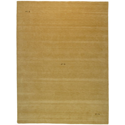 Golden Peach Tribal Lori Gabbeh Oriental Area Rug