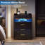45 cm W Bedside Table-524112896