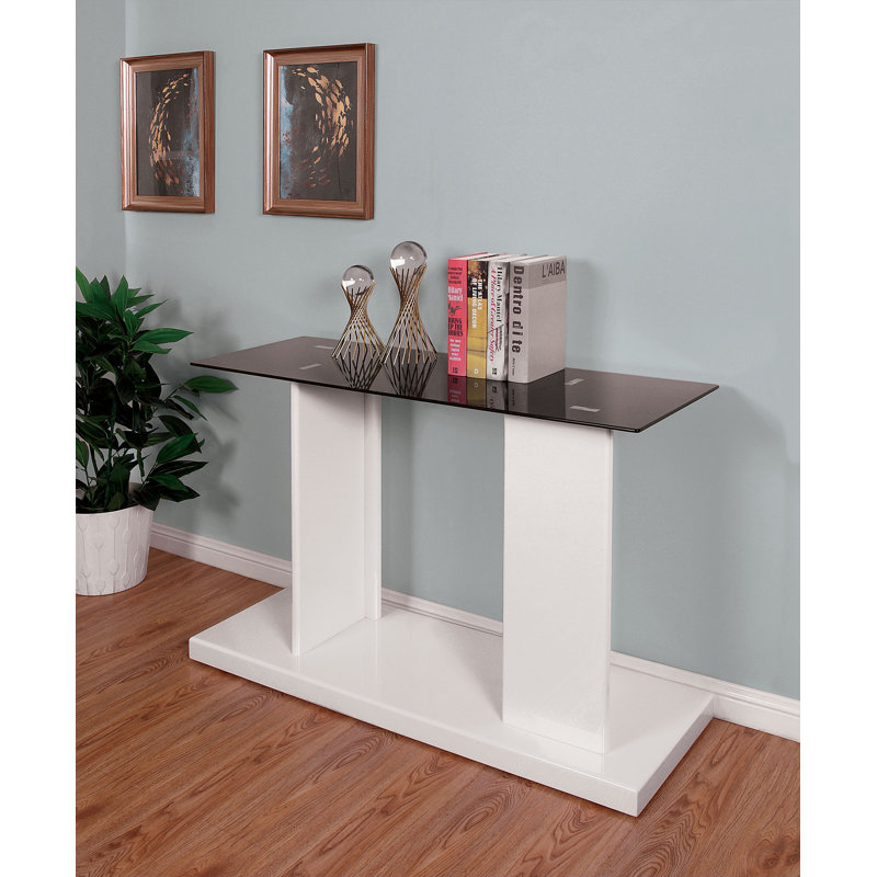 Donjae Aadvik 47.25'' Console Table, White