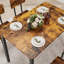 Ensemble de table de salle à manger 5 pièces avec 4 chaises-65408153
