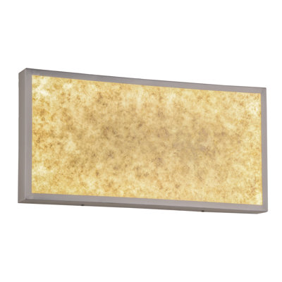 Brume Aluminium Flush Mounted Sconce