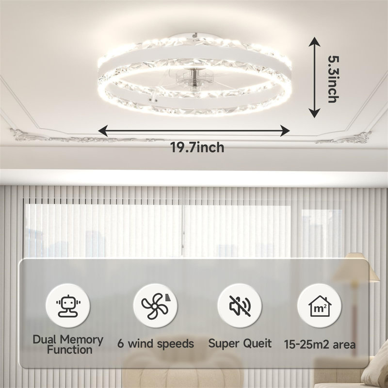 Ceiling Fan with LED Lights