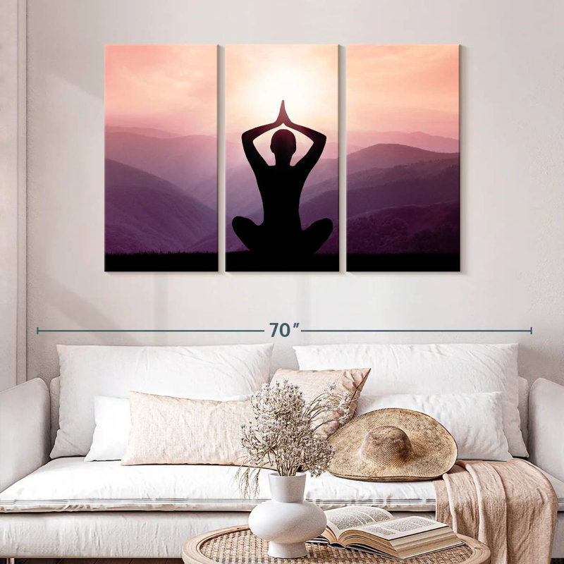 Kerrick Yoga Meditation, H 32 po x l 50 po