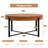 Modern Retro Splicing Round Coffee Table, Cocktail Table-494525922-494525925