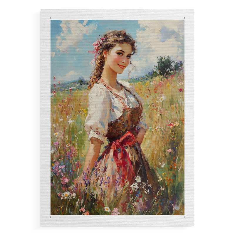 WOMEN Series CCXCV - impression sur toile de qualité supérieure seulement - non encadrée - prête à être accrochée