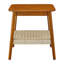 Table d'appoint 23 po Mid-Century Boho