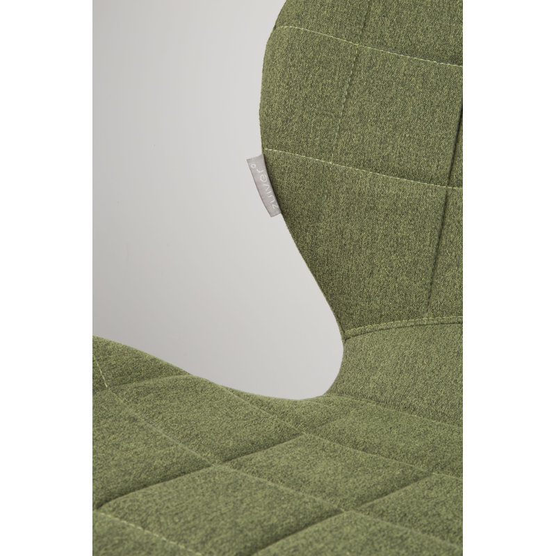 OMG LL Upholstered Dining Chair, Green