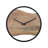 Live Edge Round Clock