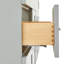 Meuble-lavabo double autoportant 72 po avec plateau en quartz Hamlet-94003676