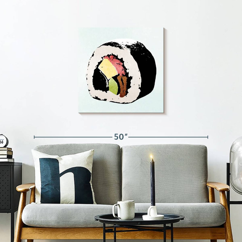 Yarlin Sushi Style I, 24" H x 24" W