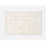 Diamond Shag Organic Geometric Bath Rug