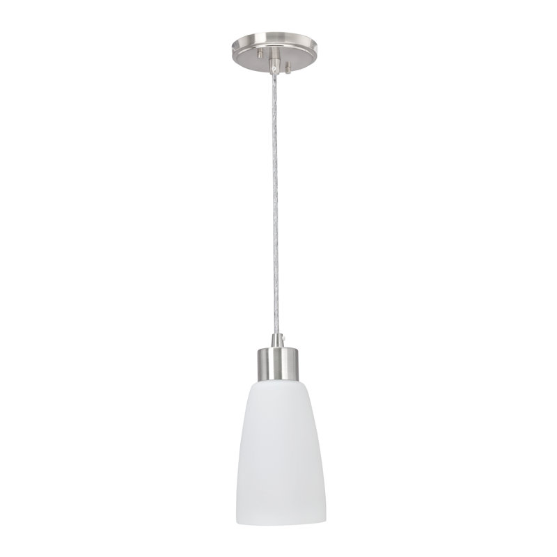 Hurtado 1 - Light Silver Single Pendant