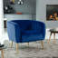 Aylin Velvet Barrel Chair-1619788306