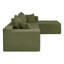 Canapé 2 pièces sans assemblage avec coussin Kustas-73553558