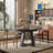 Extendable Dining Table For 4-6 People, Round Dining Table-736967080