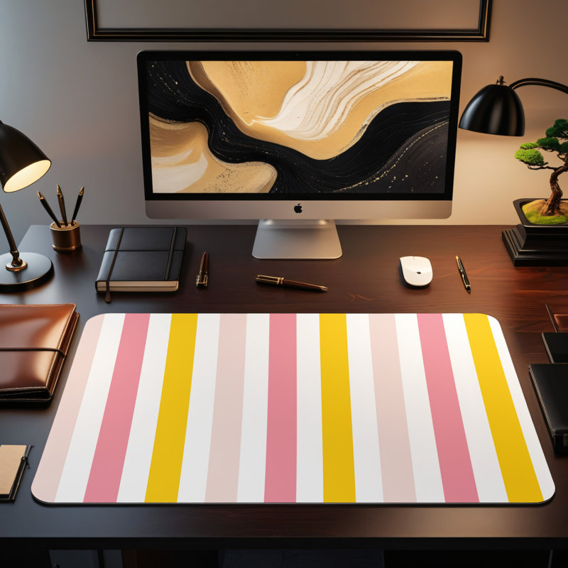 Polyester Desk Pad, 14.4x12.1