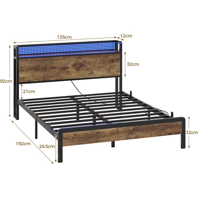 Storage Bed, Double (4'6)