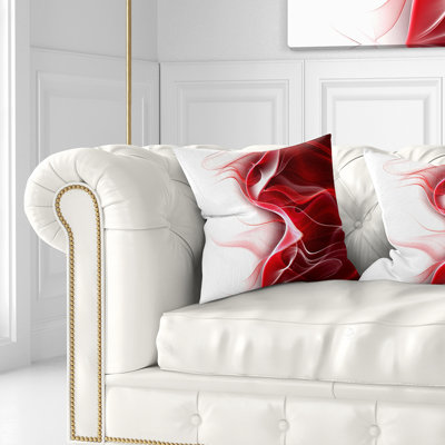 Conception abstraite 3D fractale - coussin imprimé abstrait