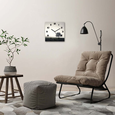 Heimwald Glass Wall Clock