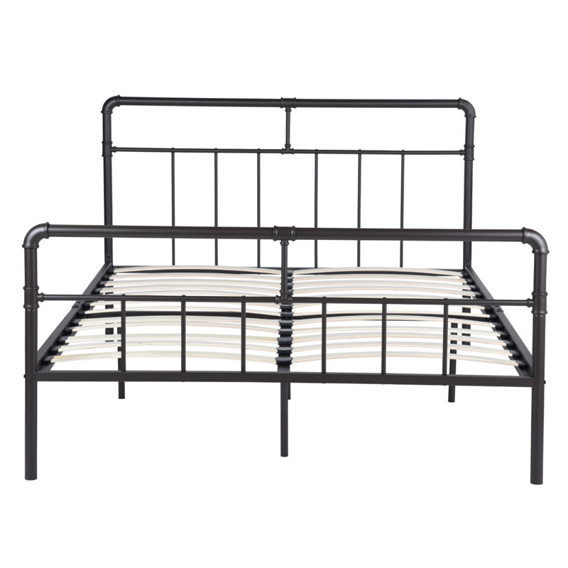 Corona Open-Frame Bed, Coffee