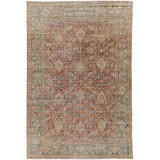 Antique One Of A Kind One-of-a-Kind 7'1" X 10'7" Hand Knotted Area Rug