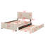Structure de lit robuste avec lit gigogne-129111275