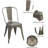 Hasan 18'' H Stacking Side Chair-496845548