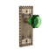 Craftsman Plate with Waldorf Emerald Door Knob-1423344
