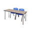 Kee Training Table Top & 2 M Stack Chairs-1640426424-1640426428-1640426311