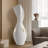 White High-Density Foam Free Form Floor Lamps