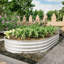 Ensemble de jardin surélevé 2 pièces 8x4x1pi, jardin surélevé galvanisé pour l'extérieur pour légumes, fleurs et herbes, robuste, résistant à la rouille, facile à assembler-42046382
