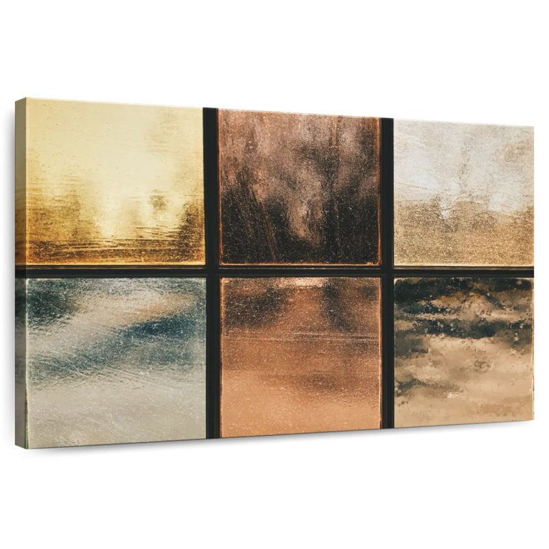 Avery Abstract Metallics, 20" H x 30" W