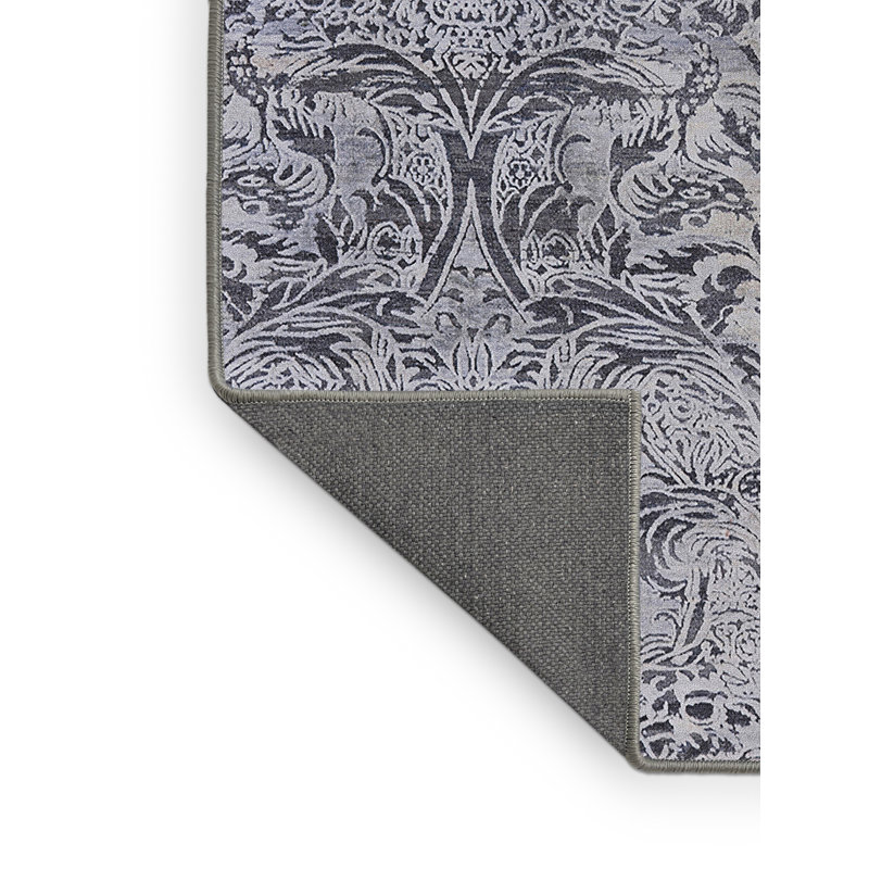 Ashod Wool Floral Indoor Rug, Runner 2' x 5'