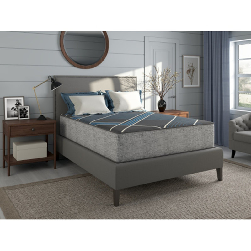 Matelas à plateau lisse de 13 po Tempagel By Restonic, support ferme luxueux, taille simple TG, Simple TG