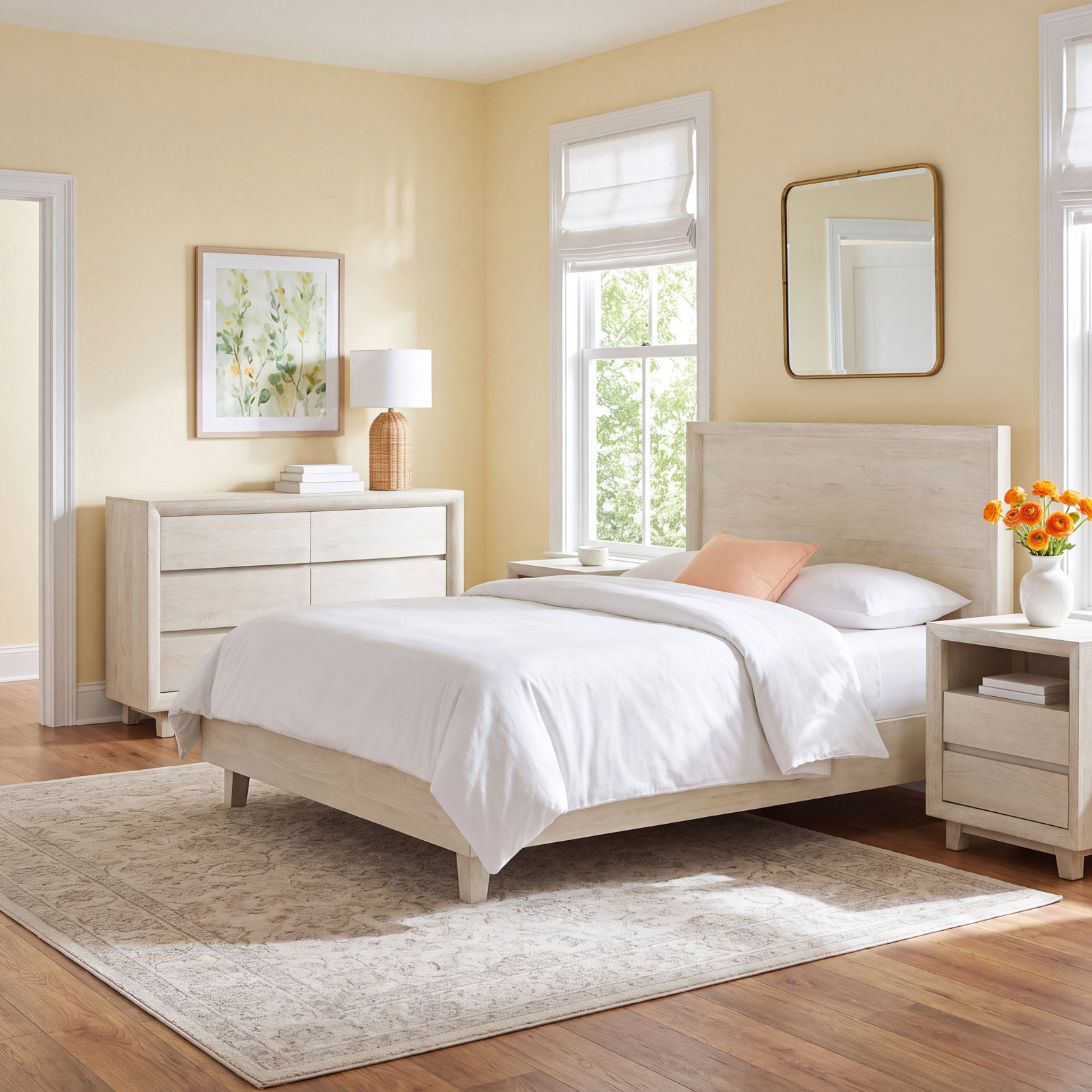 Longfellow 4-Piece Bedroom Set, California King