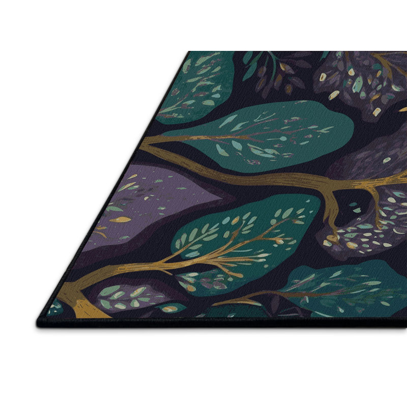 Hidden Sprigs Rug, Rectangle 8' x 12'
