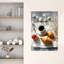 Cozy Morning Spread Elegant Peaceful Rustic Daisy Flower Landscape, art mural-129144150