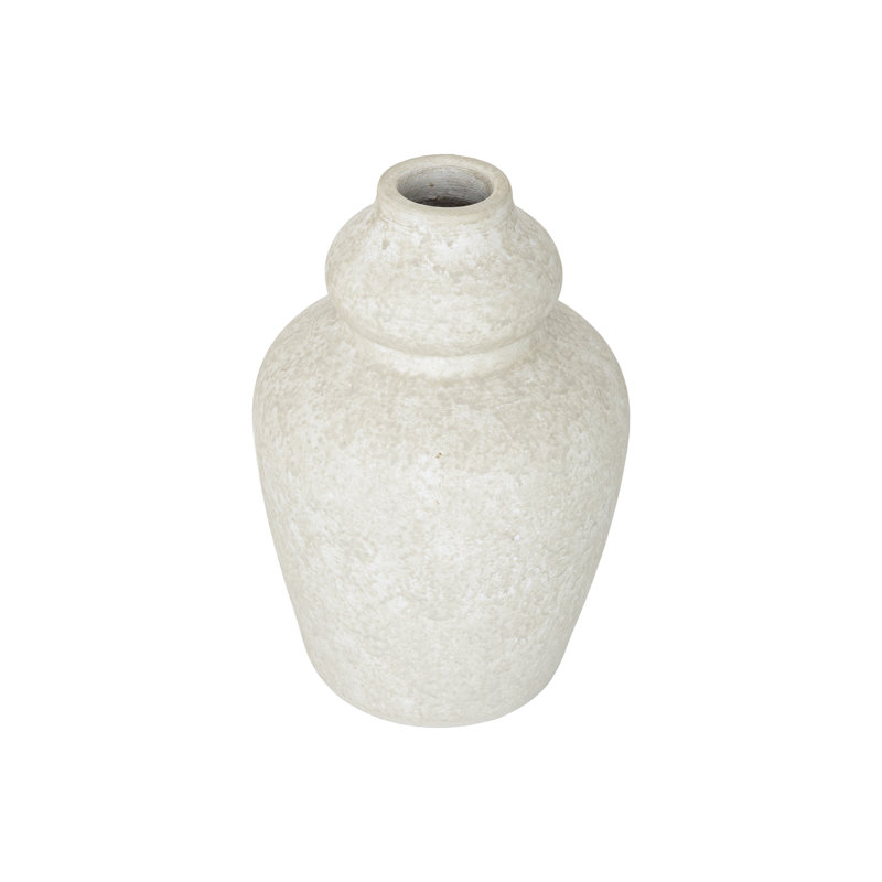 Vase texturé texturé en terre cuite Textura