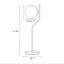 Lampe de table colonne minimaliste moderne 24 "avec abat-jour givré Aurelius-827665566