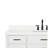 Tidworth Solid Wood Single Bathroom Vanity with 1.5'' White Quartz Top-159445744-193868336