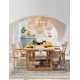Merce Single Light Rattan Dimmable Pendant