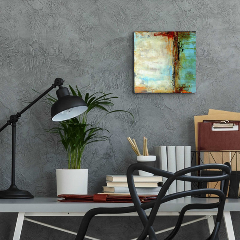 «Urban East II» par Erin Ashley, art mural en verre acrylique, H 12 po x l 12 po x P 0,13 po