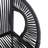 Champlost Outdoor Patio Steel Counter or Bar Stool with Rope-38265320-38265321