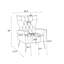 Chaise d'appoint moderne avec repose-pieds, fauteuil confortable pour salon, chambre à coucher, appartement, bureau (orange)